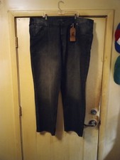 Men's Rocawear Black Classic Fit Jeans Dark Wash Size 52x34 picture