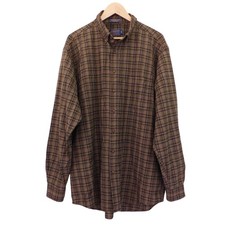 Vintage Sir Pendleton 100% Wool Plaid Flannel Shirt Lot Mens XL Long Tall Button picture