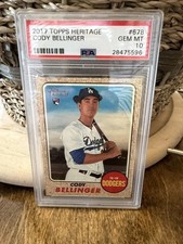 2017 Topps Heritage High Number - Cody Bellinger #678 PSA 10 picture