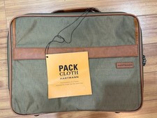 Hartmann Packcloth Overnighter Khaki Nylon Travel Bag Style #1982 picture