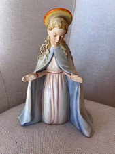 Vintage Hummel 'Virgin Mary' Nativity #214A 1951 W. Germany Porcelain Figurine picture