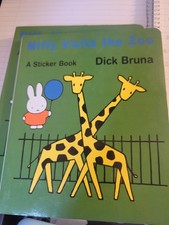 MIFFY VISITS THE ZOO: A STICKER BOOK By Dick Bruna *Excellent Condition* picture