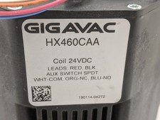 GIGAVAC HX460CAA 1000A 1500VDC DC Contactor 24VDC Coil SPDT Auxiliary picture