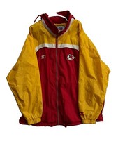 Vintage 90s Starter Kansas City Chiefs NFL Pro Line Jacket 4XL Colorblock picture
