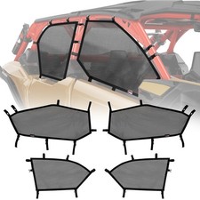 StarknightMT X3 Max Window Nets Compatible with Can Am Maverick X3 Max 2017-2... picture