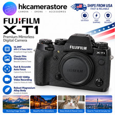 Fujifilm X-T1 XT1 Mirrorless Digital Camera w/35mm f1.6 Lens Black English US picture