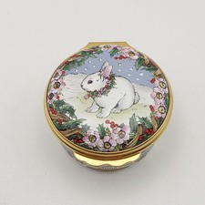 Halcyon Days Enamel Trinket Box 