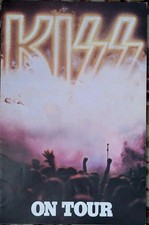 Vintage 1976 KISS Tour Book Concert Program Rock & Roll Over INTACT IRON-ON EX picture