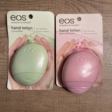 2X EOS Hand Lotion Discontinued 1.5oz New Travel Purse Size Berry Cucumber picture