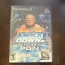 WWE Smackdown Here Comes the Pain Sony PlayStation 2, 2003, Tested picture