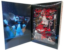 Corey Feldman & Zach Galligan signed inscribed Gremlins NECA Action Figure JSA picture