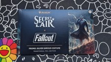 Magic The Gathering Secret Lair x Fallout: Silver Shroud Costume Foil Edition picture