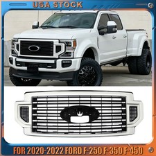 Star White Grille For 2020-2022 Ford F-250 F350 High Airflow Dually Towing Grill picture