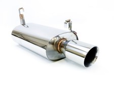 Catback Exhaust Kit for 87-92 Toyota Supra Turbo with Dual-Wall Angle Cut Tips picture