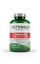 Vet's Best Shed+Itch Healthy Skin Itching Relief Chewable Tablets 150 ct picture