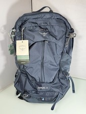 NEW Osprey Sirrus 24 Hiking Vented Frame 24L Backpack Muted Space Blue Womens OS picture