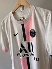 PSG 2021/22 Away Football Shirt Nike Vapor Match Authentic Size L picture