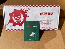 Gears of War Prototype Lancer Pizza Cutter Prince St Pizza DLC Emblem IN HAND picture