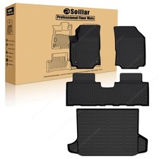 For 2018-2025 Chevrolet Equinox TPE Floor Mats Trunk Cargo Liners 3D All Weather picture