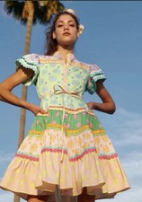 CeliaB Ursula Dress- Multi- NWT Medium M Celia B picture