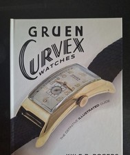 Original 1940 Antique Vintage Gruen Curvex Precision Men's Wrist Watch 10k picture