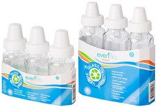 3 Pk Evenflo 4 oz or 8 oz Twist Classic Real Glass Baby Bottles BPA Free 937500 picture