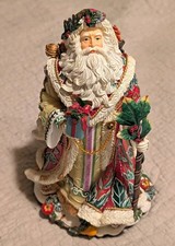 Fitz and Floyd Holiday Musicals Santa Music Box 