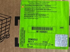 *Brand New* GENUINE Whirlpool Console Assembly OEM Part # W11659261 picture