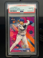 2025 Finest #16 Shohei Ohtani Magenta Refractor PSA 10 #/350 picture