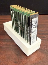 Lot of (10) Mixed Brand 256GB NVMe 2280 Form Factor Solid State Hard Drives picture