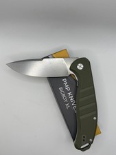 PMP Knives Big Boy XL Olive Drab Green Handle Folding Pocket Knife New picture