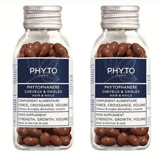 Phyto Phytophanere Hair & Nails Dietary Supplements 2x 120 Caps EXP 2027 picture