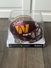 Chris Cooley Autographed Washington Commanders Eclipse Mini Helmet Beckett picture