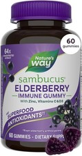 Nature’s Way Immune Support Sambucus Elderberry Gummies 60 Ct picture