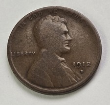 1912-D Lincoln Wheat Cent 1c - 