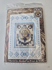 Design Works Crafts #737 Cross Stitch Greetings Western Horseshoe Card Kit New picture