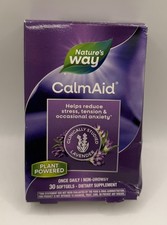 2 x Nature’s Way Calm Aid lavender 30 Softgels EXP: 11/2026 picture