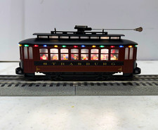 M.T.H. Strasburg Bump-n-Go Trolley O Gauge 3-Rail Lighted Analog AC/DC 30-5270 picture