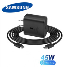 Original Samsung Galaxy S26 S25 +/ Ultra 45W Super Fast Charger w/ USB-C Cable picture
