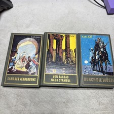 Karl May 3 Book Lot Band 1 3 10 Durch die Wuste Bagdad nach Stambul German HC⁠ picture