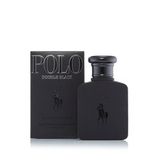 POLO DOUBLE BLACK RALPH LAUREN 4.2 FL oz / 125ML EDT Spray RARE NEW SEALED picture