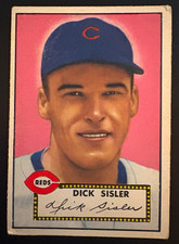 Topps 1952 - Dick Sisler #113 Cincinnati Reds Base Set picture