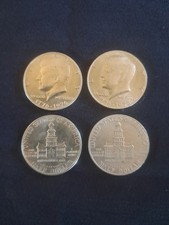 1776-1976 John F. Kennedy Bicentennial half dollar picture