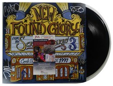 SIGNED NEW FOUND GLORY AUTOGRAPHED 10