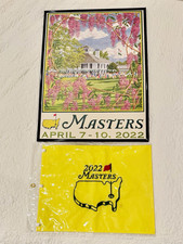 Masters Tournament | April 7-10 2022 | Poster & Flag picture