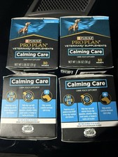 4 X Boxes Purina Pro Plan Calming Care for Dogs, Exp 8/27 - FREE US Shipping picture