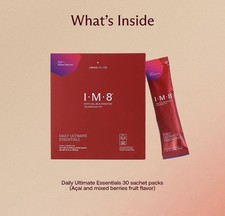 IM8 Daily Ultimate Essentials Powder Acai Mixed Berries 30 Sachets picture