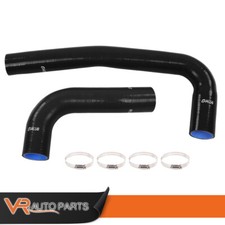 Black Radiator Silicone Hoses Fit For Dodge Ram 2500 3500 5.9L 6.7L 2003-2010 picture