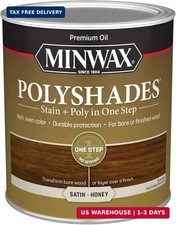 Minwax PolyShades, Satin, Honey, 1 Quart picture