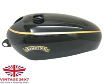 FIT FOR VINCENT HRD BLACK PAINTED PETROL/FUEL TANK picture